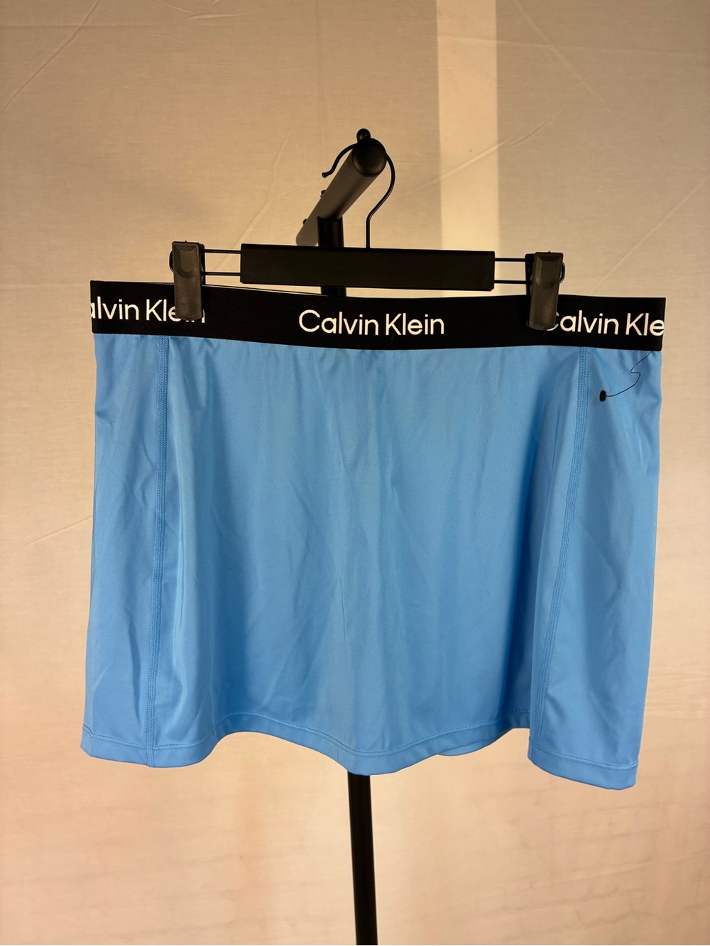 NWOT Calvin Klein Performance Logo Tape A-Line Mini Skort XL